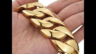 B系ファッションブレスレットゴールド買ってきた