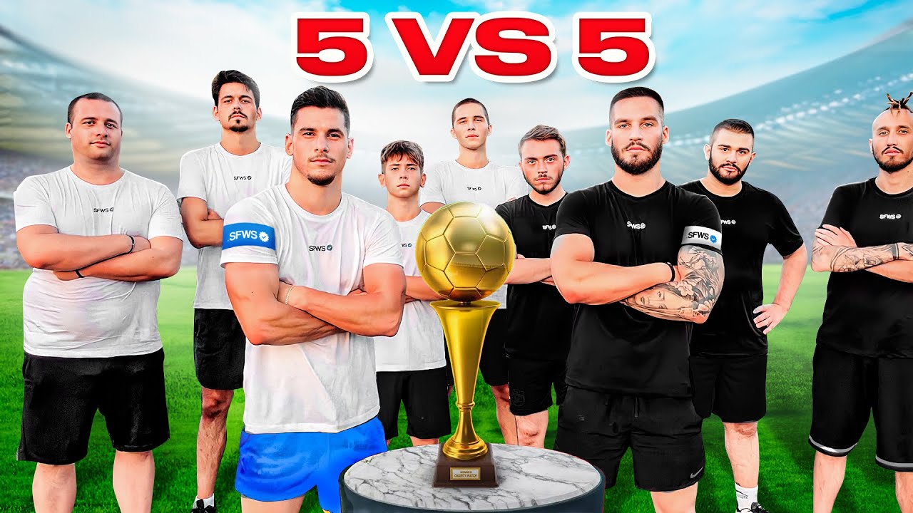 ORGANIZOVAO SAM FUDBAL SA JUTJUBERIMA! (5 VS 5)