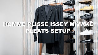 HOMME PLISSE] Issey Miyake Homme Puri's highly anticipated pleated