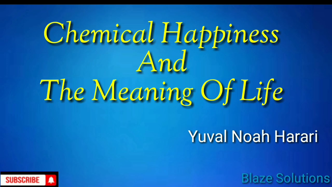 Second sem - Zeitgeist - Chemical Happiness And The Meaning Of Life