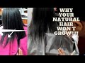 SILK PRESS -HAIR CUT! RICE WATER & AVC RINSE FOR HAIR GROWTH! WHY NATURAL HAIR CAN'T RETAIN LENGTH!