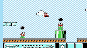 SMB3: World 6 Level 1 Small No Damage