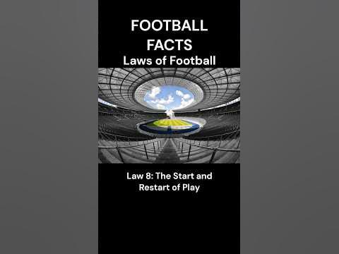 UNVEILING THE 17 LAWS OF FOOTBALL, Law 8: The Start and Restart of Play