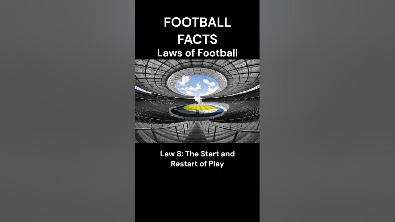 UNVEILING THE 17 LAWS OF FOOTBALL, Law 8: The Start and Restart of Play