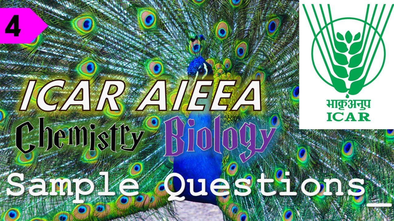ICAR AIEEA | Episode 4 | Model Question Paper with Hints and Solution | Biology | Chemistry