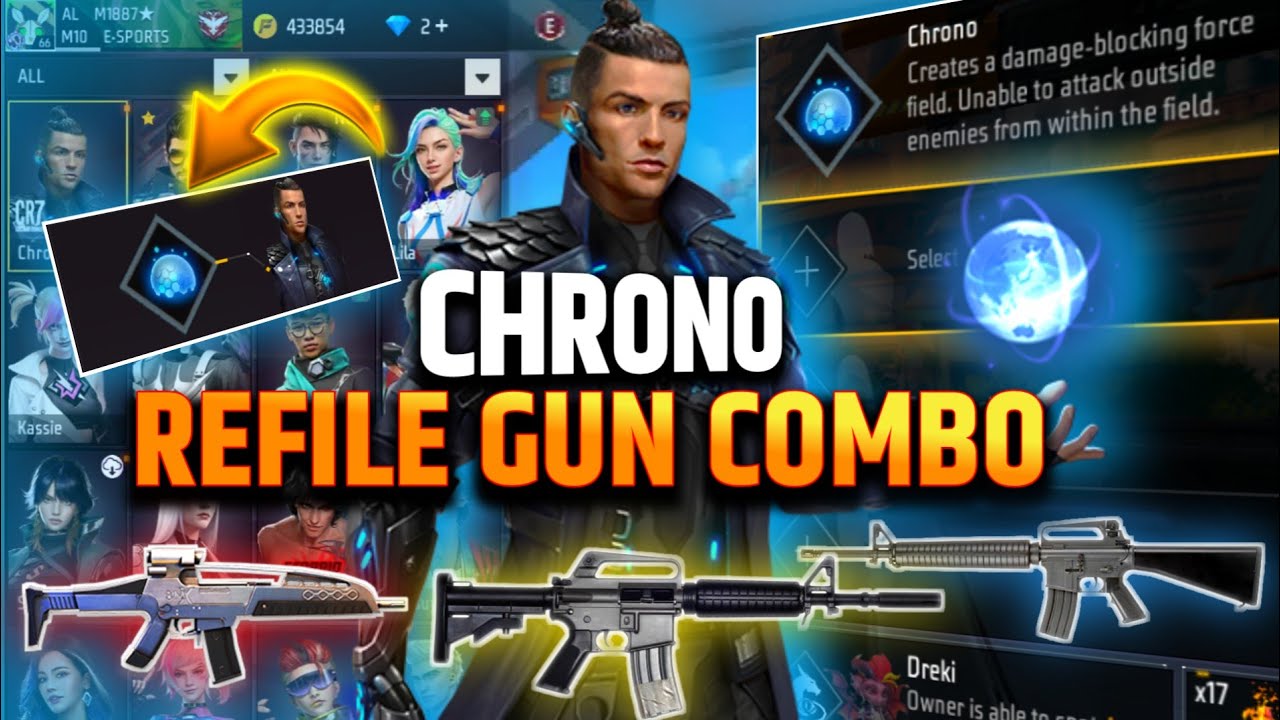 Chrono Best Secret Combo | Free Fire Best Character Combinations - YouTube