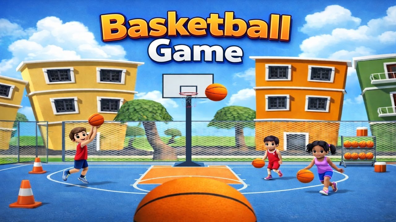 Play Basketball Game for Kids | Fun Shots & Smiles