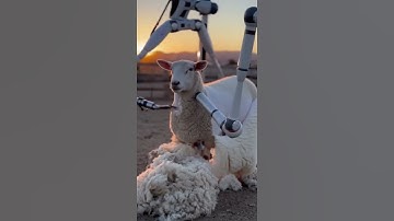 The Future of Wool: How AI Robots Shear Sheep with Precision #ai #farming #sheepfarming