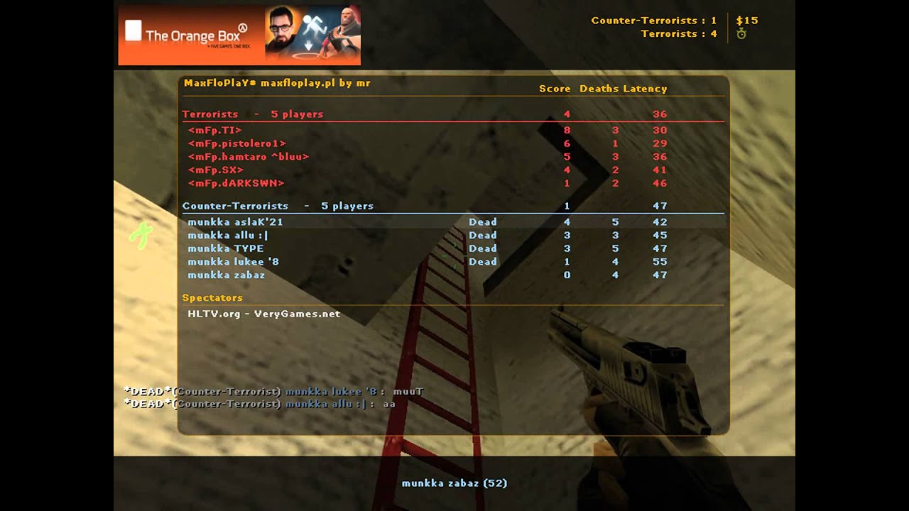 aslak vs. MaxFloPlaY @ICSC 8 (de_train) Part 1