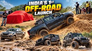 India's biggest Hilux launch cum offroad event | Doing what these vehicle are meant for 😎