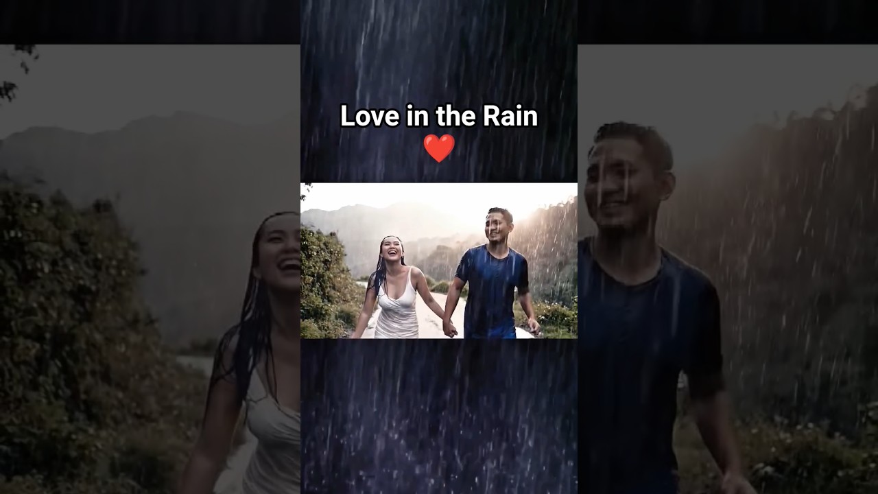 “Love in the Rain 🌧️❤️"