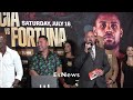 Final Face-Off &amp; Weigh In Ryan Garcia Vs Javier Fortuna EsNews Boxing