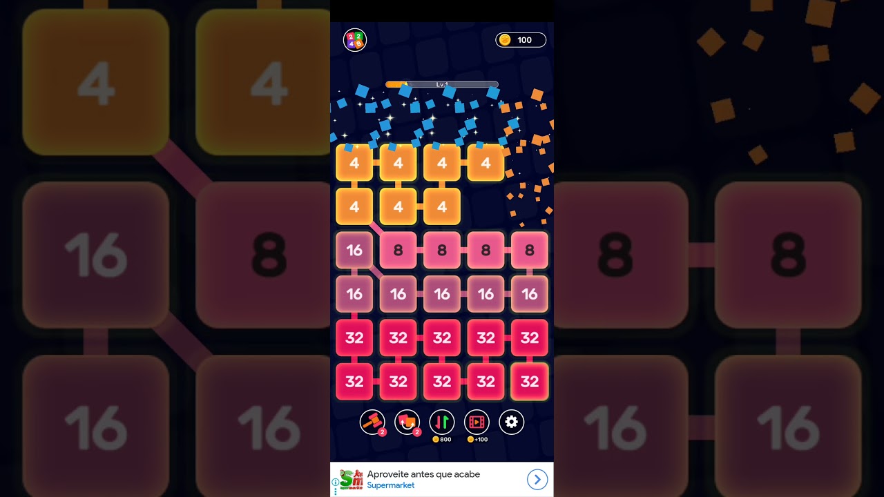 2248 merge number puzzle game 