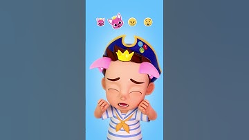 Thumbnail of Pinkfong Ears on Brody! Learn Emotions 🥰 Try It on Tiktok #shorts #bebefinn