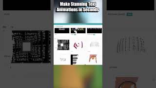 Easy Text Animation Tool for Creators