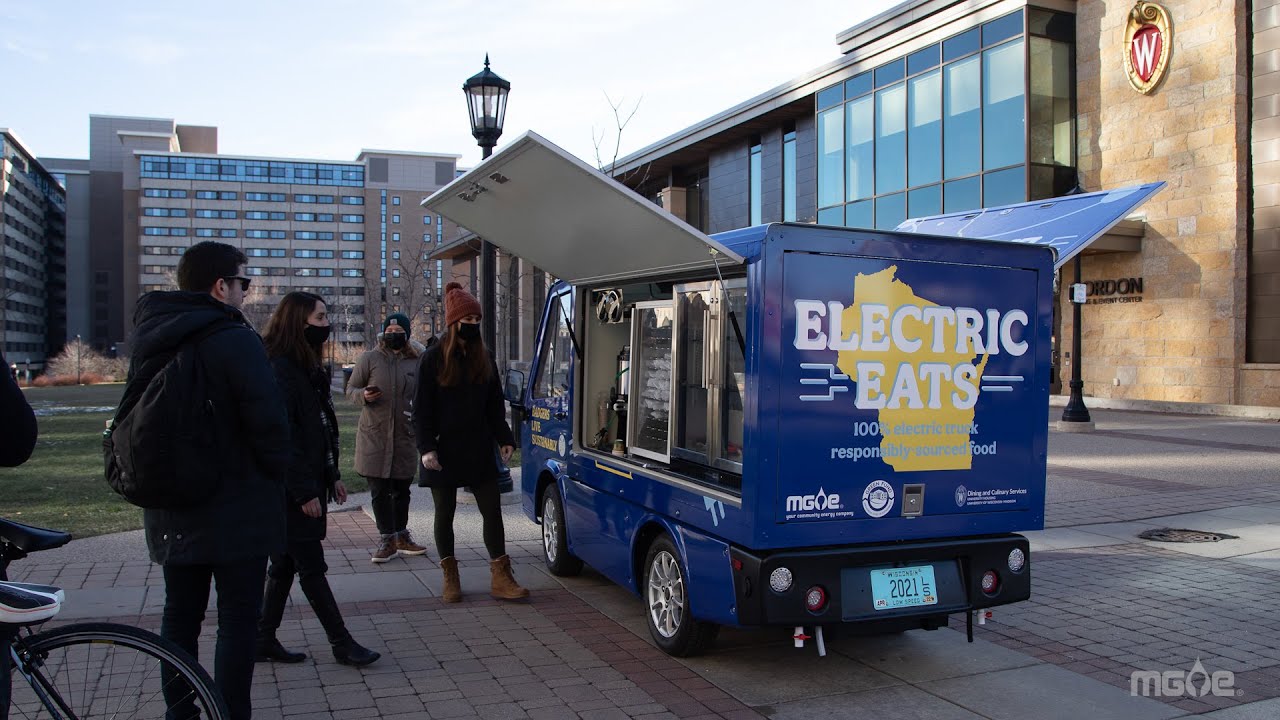 Take a Look at UW-Madison’s New Electric Food Truck