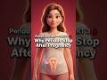 Period Journey – Part 3 🩸 | Why Periods Stop After Pregnancy (3D Animation)