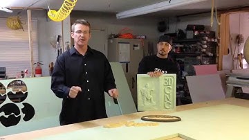 CNC Routing CORAFOAM® HDU/DUNABOARD