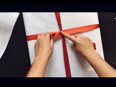 Оформление ПОДАРКОВ.Как упаковать ПОРТРЕТ(плоский подарок)картину|How to pack a PORTRAIT (flat gift)