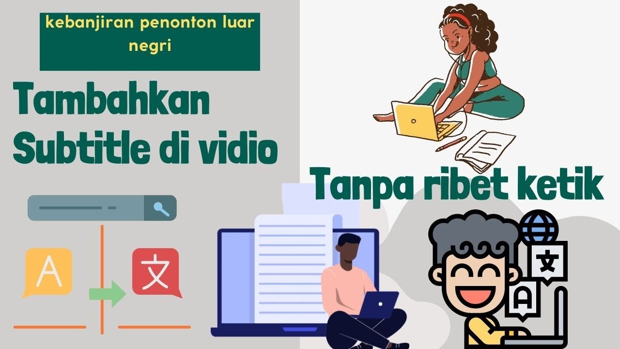 Tutorial Cara membuat + setting Subtitle di vidio Youtube secara otomatis melalui Hp tahun 2022