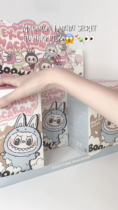 Download lagu Labubu Macaron Secret Hunting 😱 #asmr #blindbox #popmart #cute #asmrunboxing #toys #labubu #plush