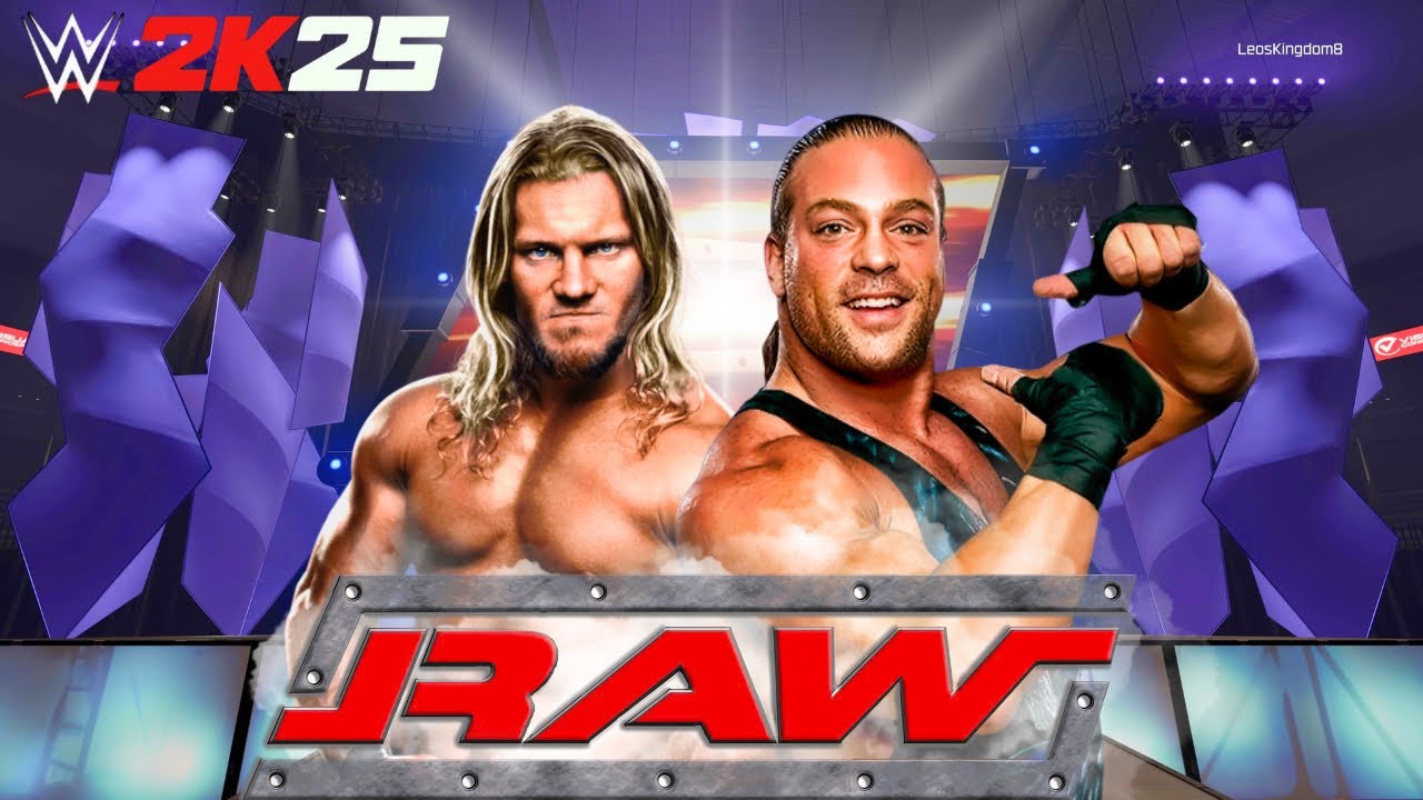WWE 2K25 - CHRIS JERICHO VS RVD TLC MATCH! *Intercontinental title ...