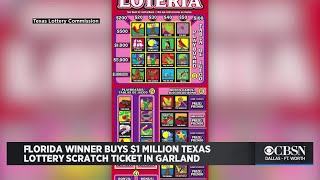 Winner Buys $1 Million Texas Lottery Scratch Ticket In Garland