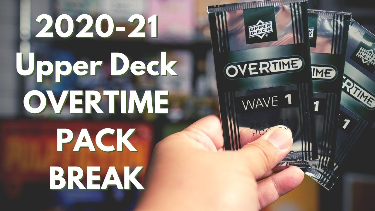 The NEW 20/21 UD Overtime Packs