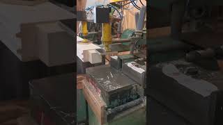 Blockbau Zapfen fräsen