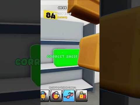 Clean the Supermarket 🛒 #roblox #supermarket #gaming