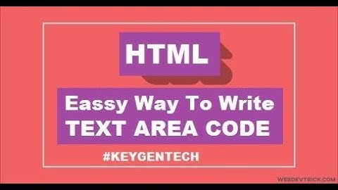 How to Create Textarea in html hindi  | Html Tutorials 2019