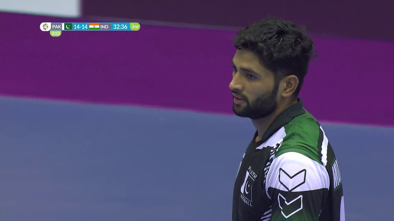 India Vs Pakistan Handball Match Naveen Punia Asian Game YouTube