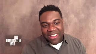 The Tomorrow War: Sam Richardson Official Movie Interview | ScreenSlam