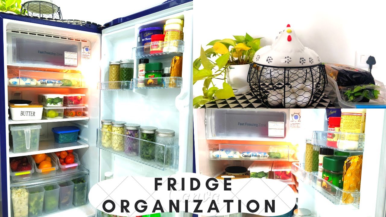 Fridge Organization Vlog ! Indian small fridge Organization!Fridge Tour!Clean & Declutter & Restock!