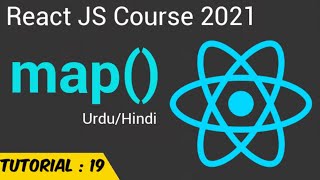 Map() with array | What is map()? | React JS 2021 (Urdu/Hindi)