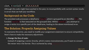 Resolving Group-By Errors in dplyr: A Step-By-Step Guide to Fixing Your Code