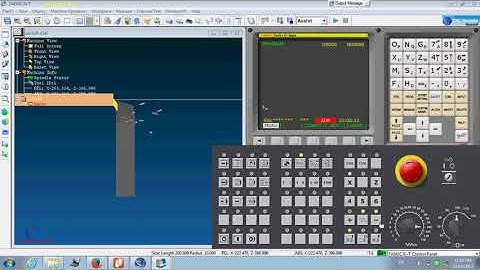Mengoperasikan Mesin CNC Fanuc 0iT Dengan Swansoft CNC Simulator