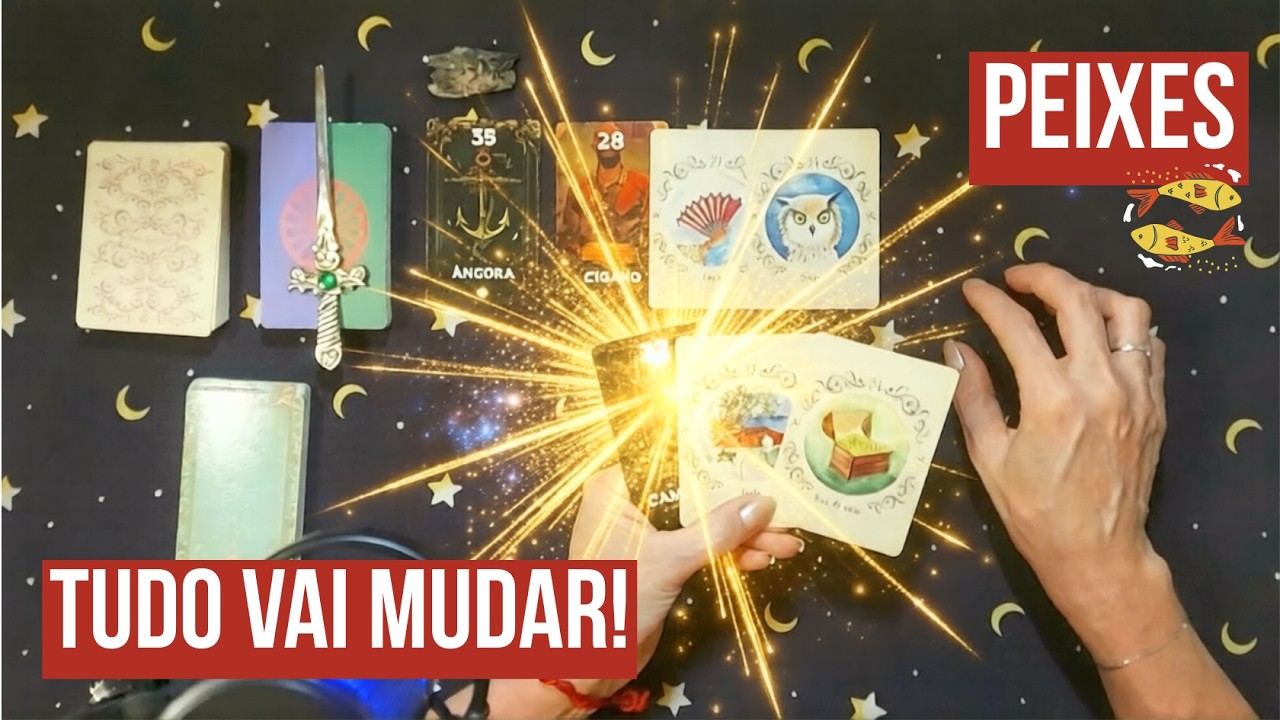 PEIXES: algo vai mudar mais rápido do que você imagina! #peixes #tarot #signodepeixes