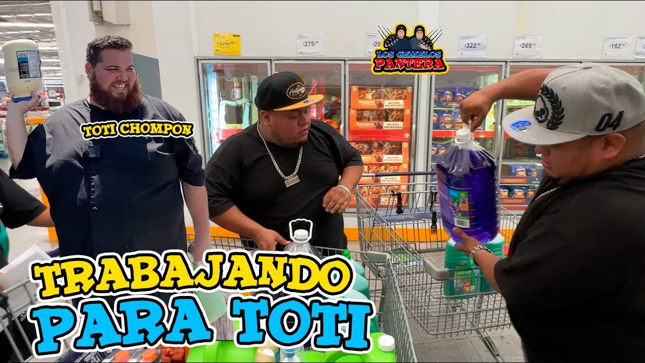¡TRABAJANDO PARA EL RESTAURANTE DE TOTI! - Gemelos Pantera