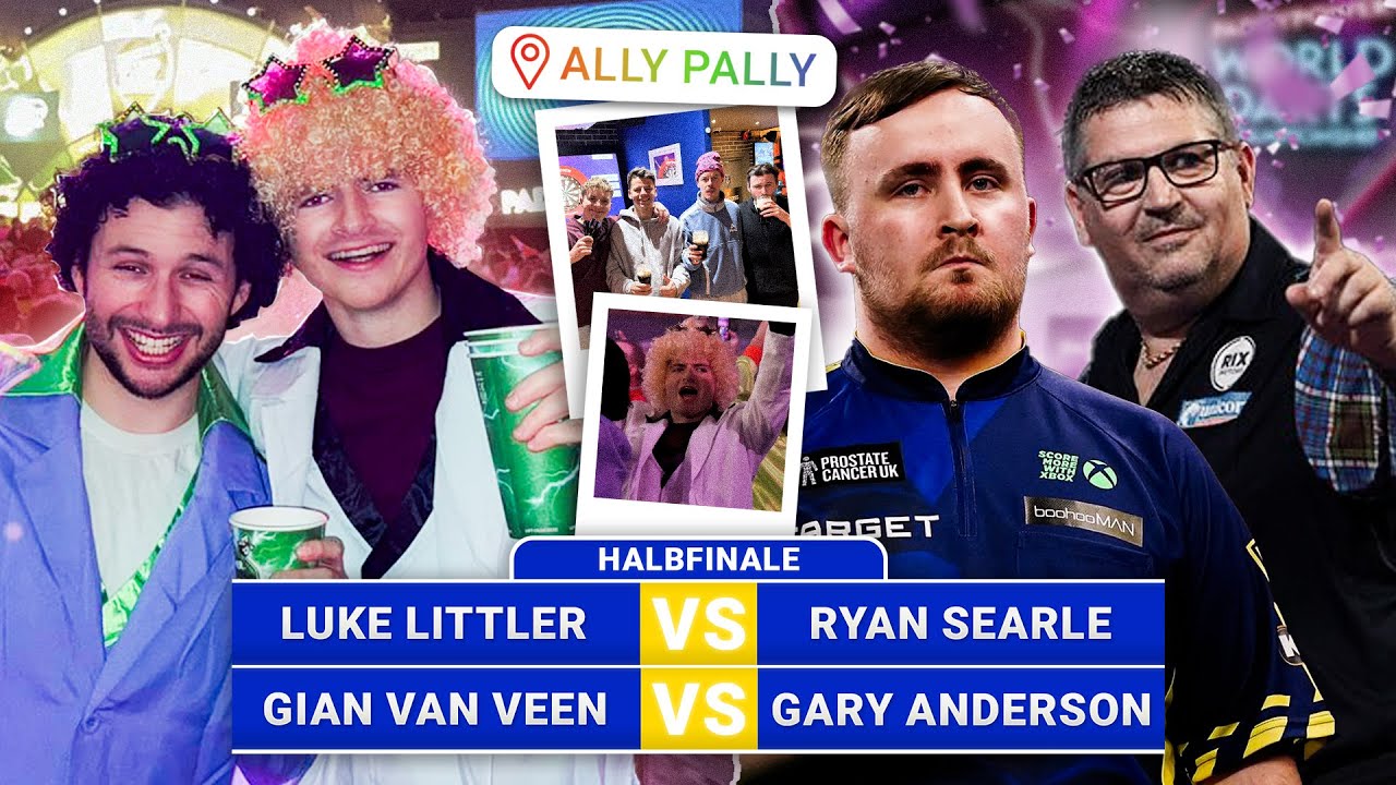 DARTS-WM HALBFINALE VLOG! 🎯 Littler & Co. im Ally Pally schauen 😍