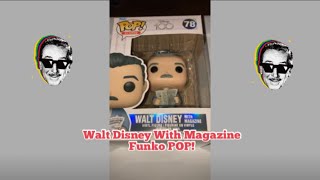 Walt Disney with Magazine Funko Pop!