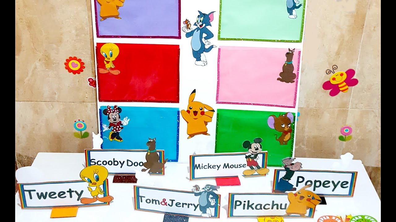 افكار للمعلمات تستخدم لجميع المواد  | لوحة الجيوب رووعة