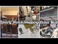 Luxury watch shopping in the dubai mall 4k l omega iwc dubai omega