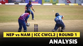 Namibia Beats Host Nepal | Post Match Analysis | ICC CWC League 2 | Daily Cricket