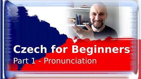 How to read Czech A, O, E, CH, R, J, C - CZECH FOR BEGINNERS - 001 – Pronunciation
