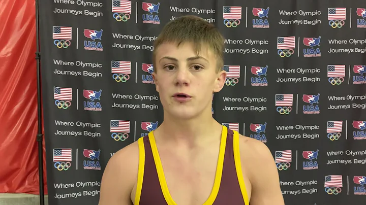 U15 Nationals 57 Kg MFS champion Landon Robideau