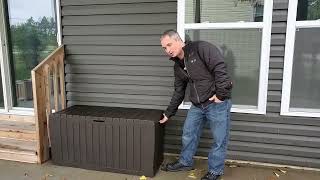 Keter Marvel Plus 71 Gallon Resin Outdoor Storage Box