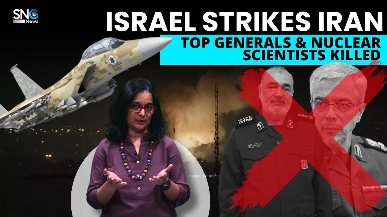 Операция «Восходящий лев» | Израильские авиаудары уничтожают высшее военное руководство и ядерные...