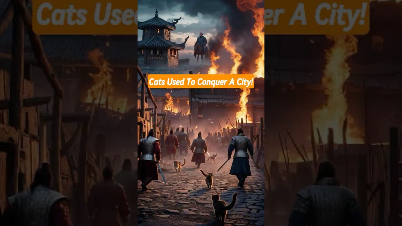 How Genghis Khan Used Cats to Conquer a City! 