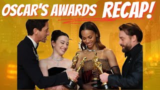 Oscars 2025 Recap. Hollywood's WILDEST Night Ever Goes INSANE!